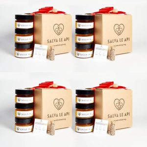 Set 4 confezioni regalo miele